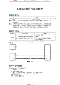 中国丰田_汉兰达_2009_起动系统1AR-FE_B2286运行信号故障解析