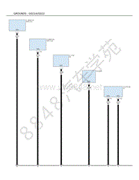 2019年-2020年阿尔法罗密欧STELVIO电路图-接地--G021A_G022