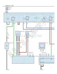 2017年菲亚特SPIDER CONV电路图-HVAC系统 - ATC