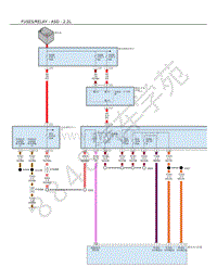 2018年阿尔法罗密欧STELVIO电路图-保险丝 继电器-ASD-2.2升（配电中心-辅助）
