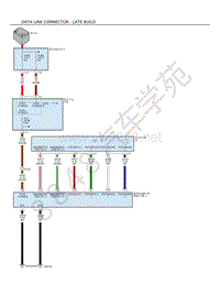 2018年阿尔法罗密欧STELVIO电路图-数据链路连接器--LATE-BUILD