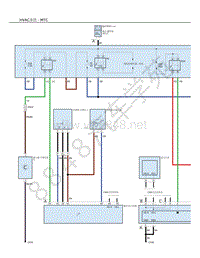 2017年菲亚特SPIDER CONV电路图-HVAC系统 - MTC