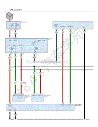 2021年阿尔法罗密欧STELVIO电路图-CAN C总线系统