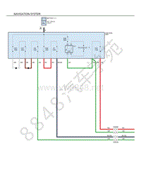 2019年菲亚特SPIDER CONV电路图-导航系统