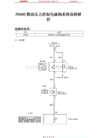 三菱_戈蓝_2007_发动机系统_P0090燃油压力控制电磁阀系统