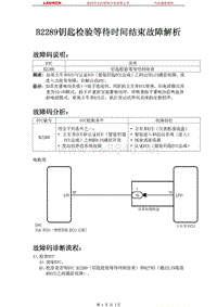 中国丰田_汉兰达_2009_起动系统2GR-FE_B2289钥匙检验等待时间结束故障解析