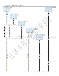 2021年吉普角斗士（JEEP GLADIATOR）电路图-接地-G906A_G906B_G909B