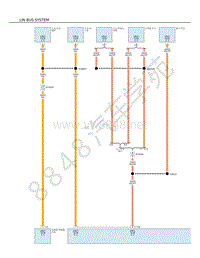 2020年吉普角斗士（JEEP GLADIATOR）电路图-LIN-BUS-SYSTEM