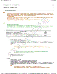 2015年-2019年雷克萨斯RX450h和RX450hL - 全景天窗系统 初始化