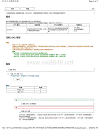 2019年前雷克萨斯RX200 RX300 RX350车型前摄像机DTC-U030057