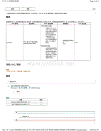 2019年前雷克萨斯RX200 RX300 RX350车型动态雷达巡航控制DTC-P163081