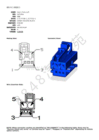 2020年大切诺基（GRAND CHEROKEE）端子图 -模块-车门-驾驶员C3