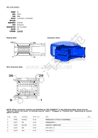 2020年大切诺基（GRAND CHEROKEE）端子图 -模块-空调-加热器C1