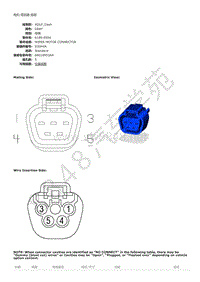 2020年大切诺基（GRAND CHEROKEE）端子图 -电机-雨刮器-前部