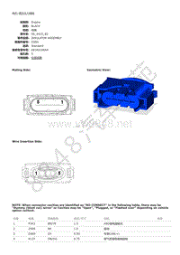 2020年大切诺基（GRAND CHEROKEE）端子图 -电机-增压压力辅助