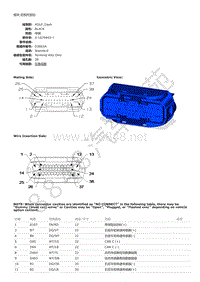 2013年大切诺基（GRAND CHEROKEE）端子图-模块-防抱死制动