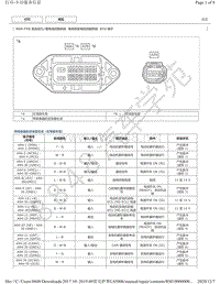 2015年-2019年雷克萨斯LS500h模块针脚图 - 电动机发电机控制系统 ECU 端子图