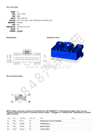 2013年大切诺基（GRAND CHEROKEE）端子图-模块-空调-加热器（ATC）