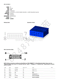 2013年大切诺基（GRAND CHEROKEE）端子图-模块-转向控制C1