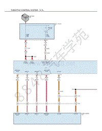 2011年大切诺基（GRAND CHEROKEE）电路图-节气门控制系统-5.7L