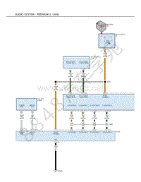 2012年大切诺基（GRAND CHEROKEE）电路图-音响系统-高级版2-RHD