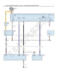 2013年大切诺基（GRAND CHEROKEE）电路图-燃油供给系统-3.6升 5.7升-R09召回修改