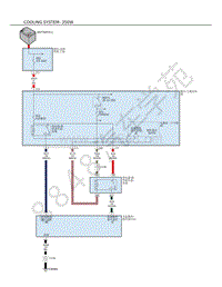 2013年大切诺基（GRAND CHEROKEE）电路图-冷却系统-350W