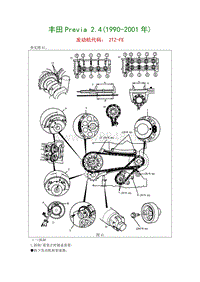 39-丰田Previa 2.41990-2001年 发动机代码 2TZ-FE