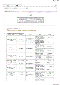 2018年丰田皇冠动态雷达巡航控制（8AR-FTS发动机）电脑端子图