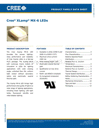 LED光源-XLampMX-6 Rev7