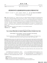 21-新型碳材料作为直接醇类燃料电池催化剂载体的评述