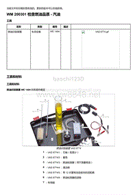 2018年保时捷Boxster（718 912）车型-200301 检查燃油品质 - 汽油