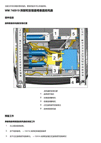 2018年保时捷Boxster（718 912）车型-740919 拆卸和安装座椅表面排风扇