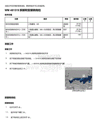 2020年保时捷Panamera（971）车型系列-481519 拆卸和安装转向柱