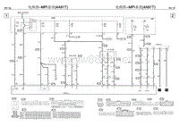 2015-2017年东南汽车DX7电路图-90-电路图-MPI系统（4A91T）