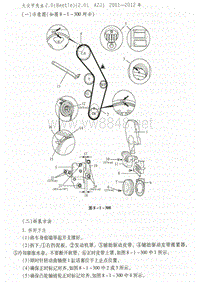 大众AZJ发动机正时校对