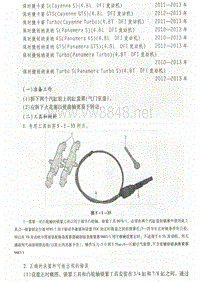 保时捷卡宴卡宴S卡宴GTS帕纳美纳4S帕纳美纳GTS4.8LDFI发动机正时校对