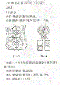 丰田1VDFTV发动机正时校对