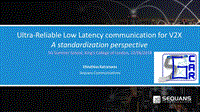 Ultra-ReliableLowLatencycommunicationforV2X