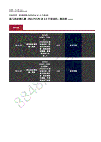 2018年捷豹E-pace维修手册-加油和控件2.0L增压柴油机 高压涡轮增压器 - Ingenium I4 2.0 升柴油机 - 高功率