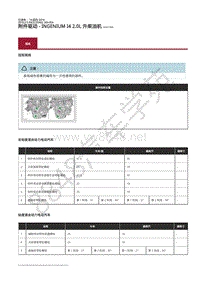 2018年捷豹E-pace维修手册-附件驱动2.0L柴油机 规格