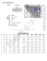 2017年捷豹F-PACE模块端子图-C7PL01B - 模块-后车门-左