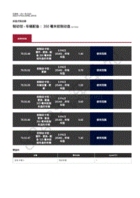 2019-2020年捷豹E-pace维修手册-前盘式制动器 制动钳 - 车辆配备 350 毫米前制动盘