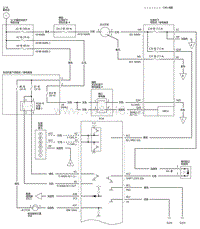 2015年本田缤智电路图-CVT 电子控制系统电路图 1.5L CVT