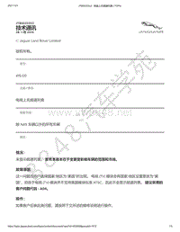 2014年捷豹F-TYPE技术公告-JTB00333v2 - 电视上无频道列表