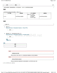 2019年前雷克萨斯RX200 RX300 RX350音频视频（8 英寸显示屏）DTC-B15A3