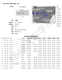 2020年捷豹捷豹I- PACE模块端子图-C8PL01BR - 模块-后车门-右