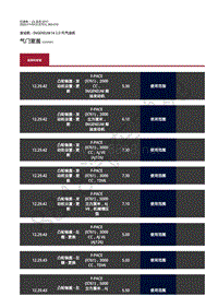 2020年捷豹F-PACE维修手册-2.0升汽油机 气门室盖