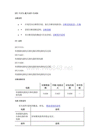 2020年雪佛兰创界故障代码DTC- P157A或P16D7-P16D9