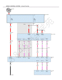 2010年道奇酷威（JOURNEY）电路图-速度控制系统-2.4L 2.7L 3.5L